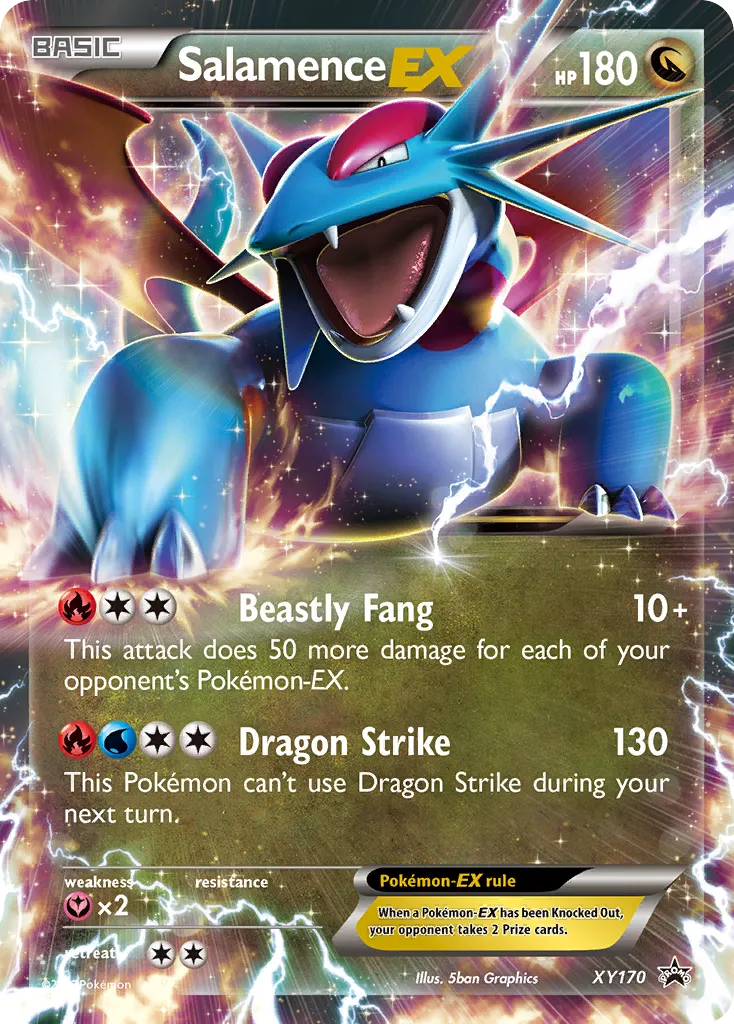 Salamence-EX - XY Black Star Promos