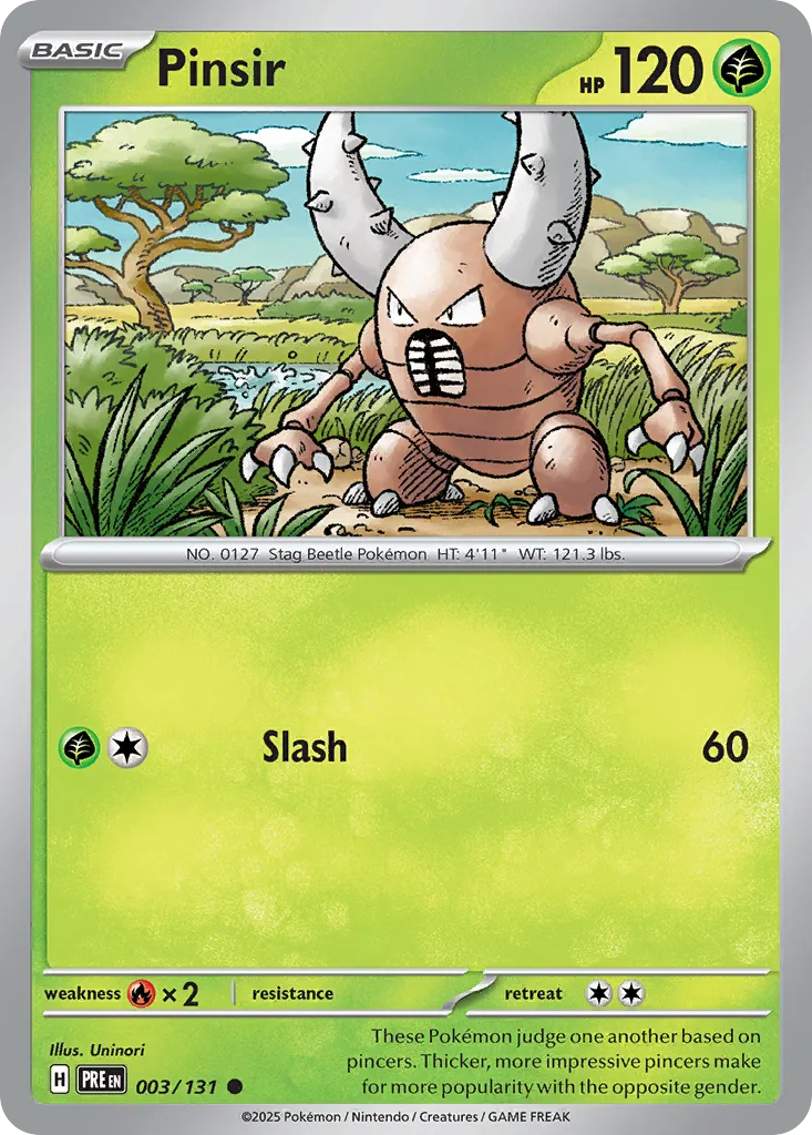 Pinsir - Prismatic Evolutions