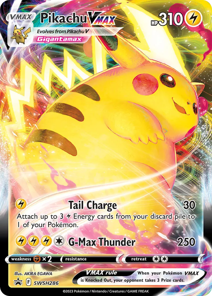 Pikachu VMAX - SWSH Black Star Promos