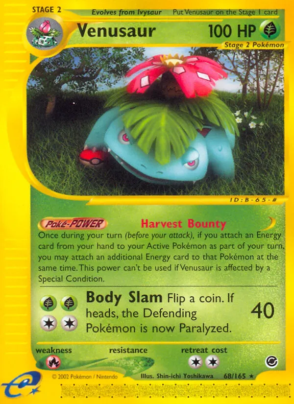 Venusaur - Expedition Base Set