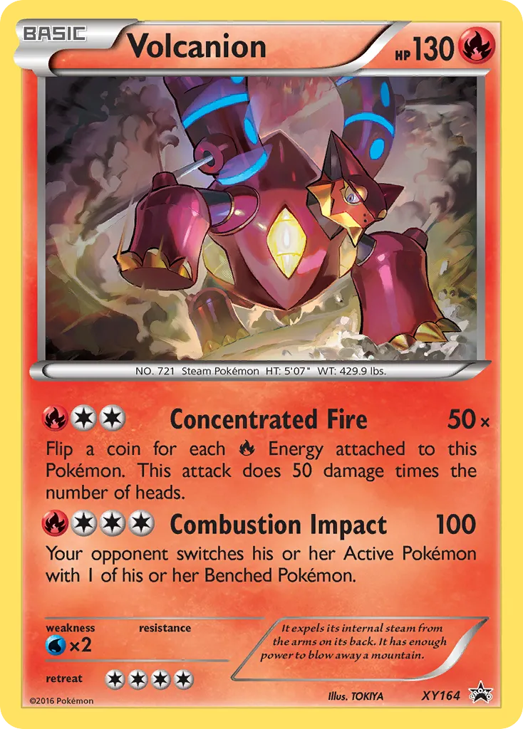 Volcanion - XY Black Star Promos