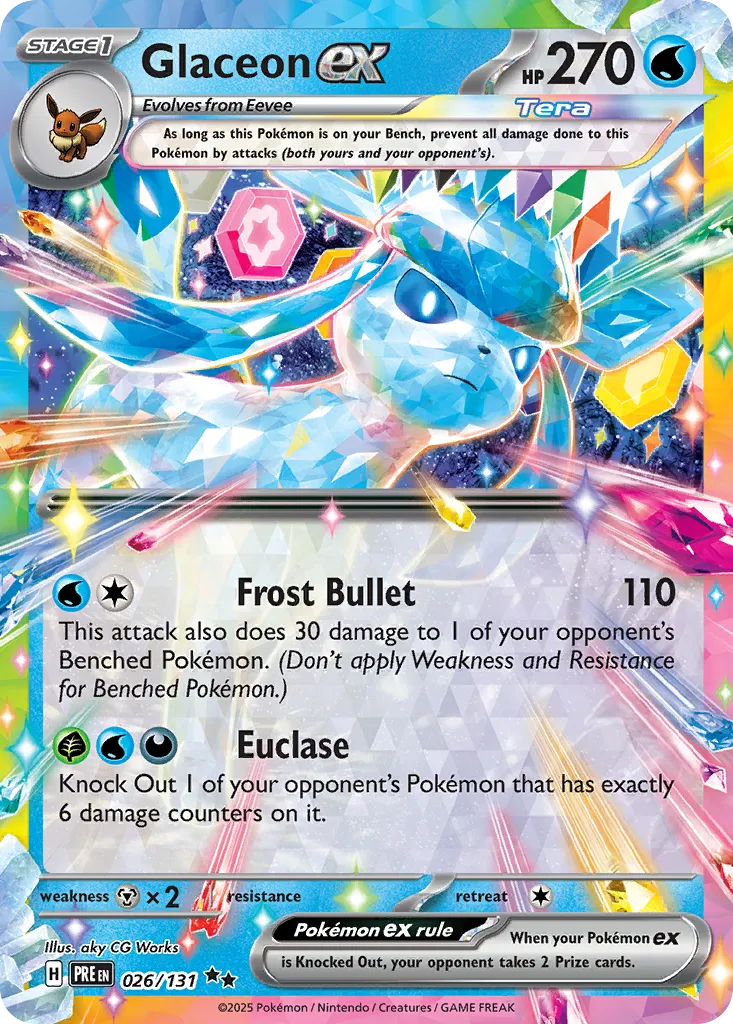Glaceon ex - Prismatic Evolutions