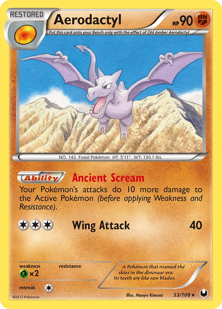 Aerodactyl - Dark Explorers