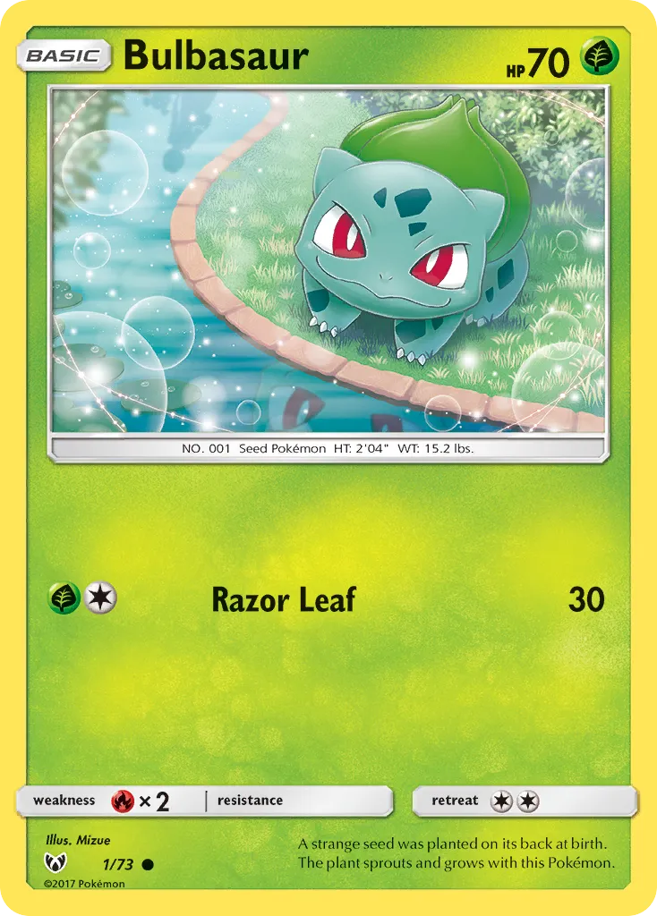 Bulbasaur - Shining Legends