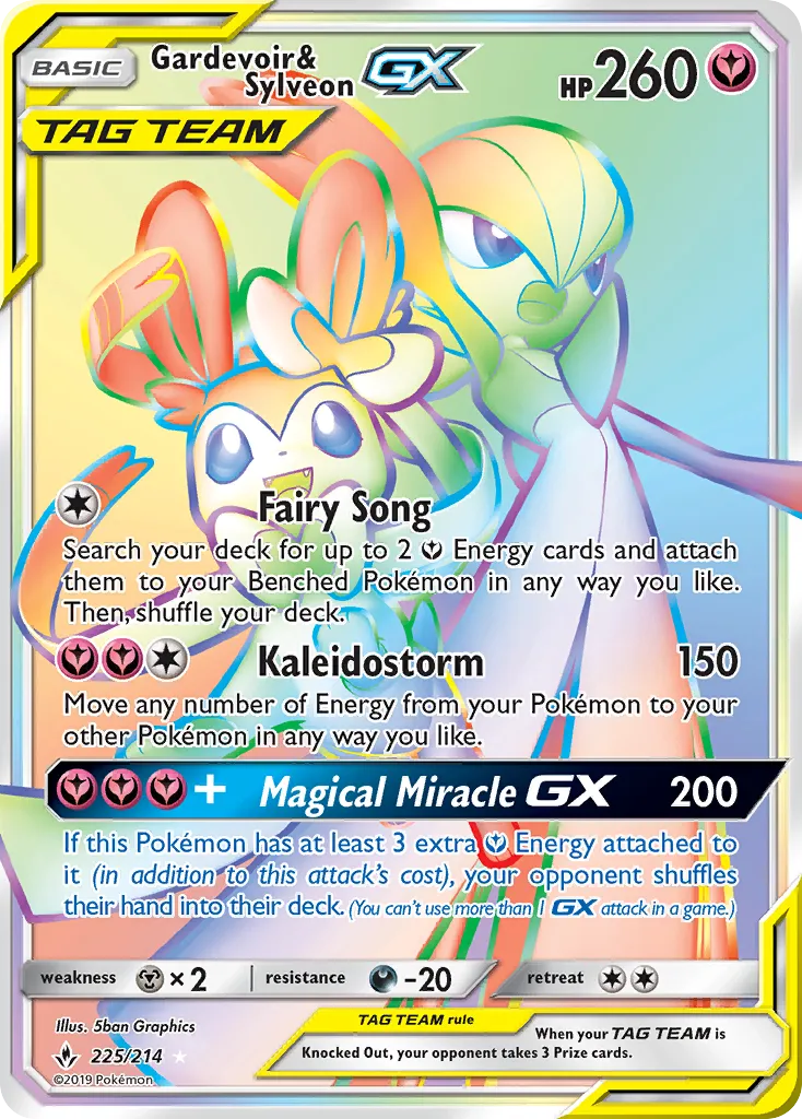 Gardevoir & Sylveon-GX - Unbroken Bonds