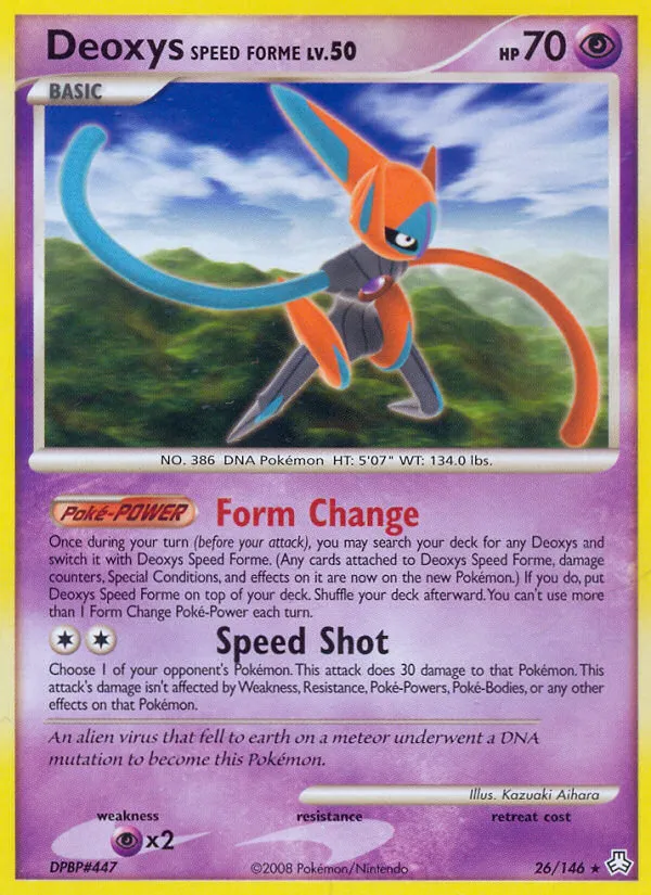 Deoxys Speed Forme - Legends Awakened