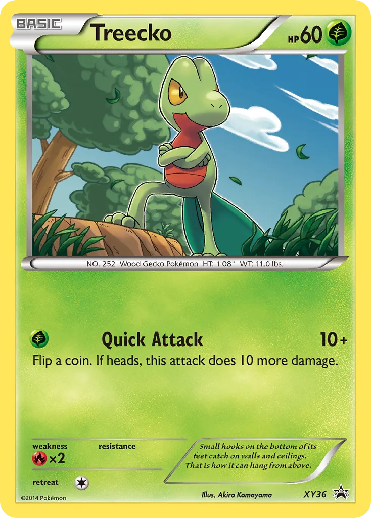 Treecko - XY Black Star Promos