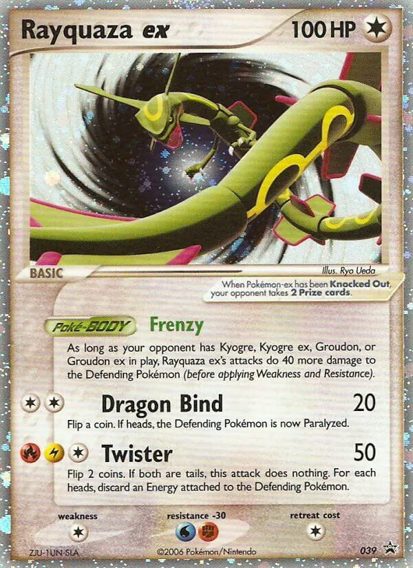 Rayquaza ex - Nintendo Black Star Promos