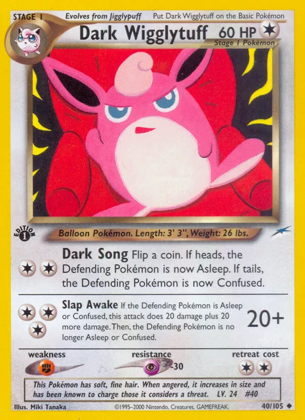 Dark Wigglytuff - Neo Destiny