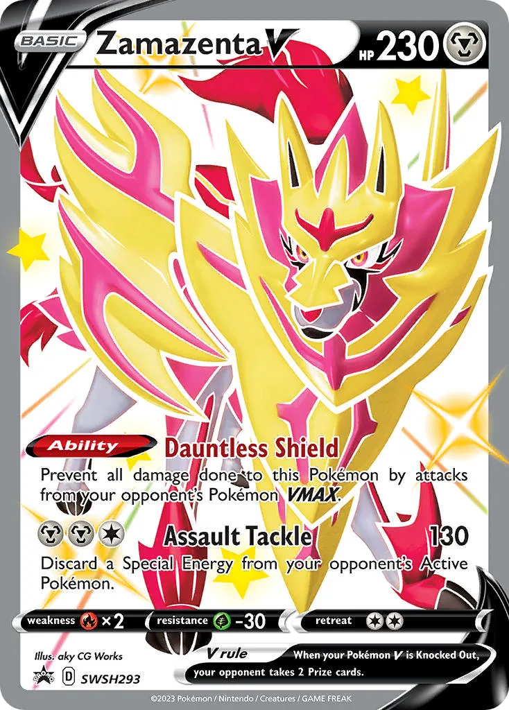 Zamazenta V - SWSH Black Star Promos