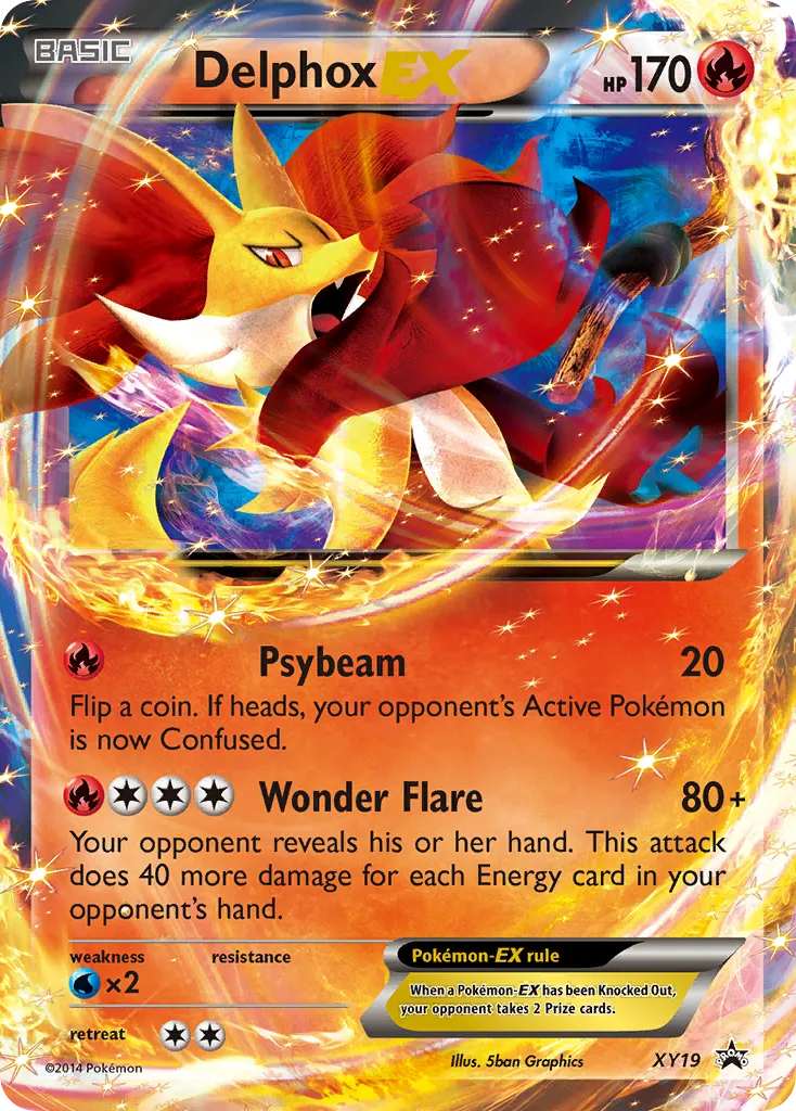Delphox-EX - XY Black Star Promos