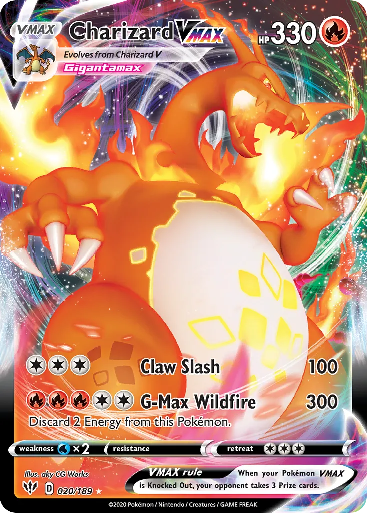 Charizard VMAX - Darkness Ablaze