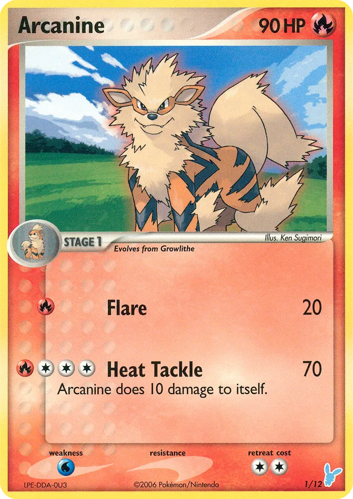 Arcanine - EX Trainer Kit 2 Minun