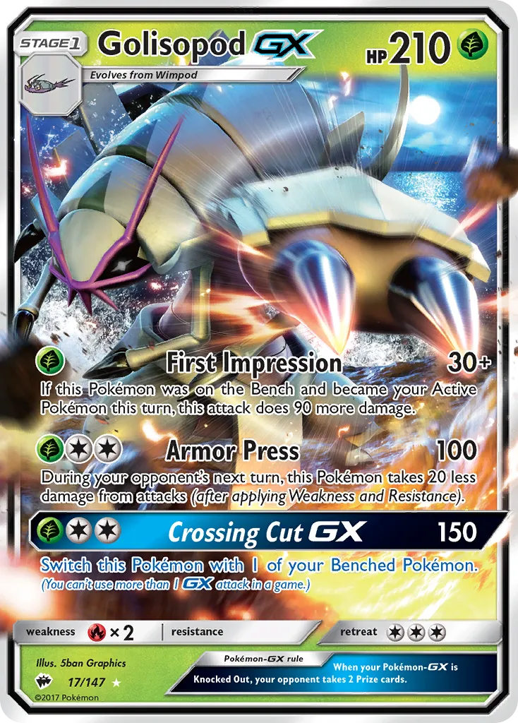 Golisopod-GX - Burning Shadows
