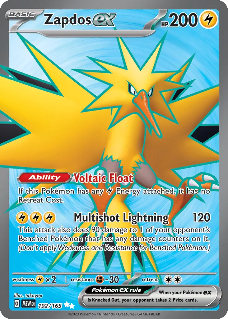 Zapdos ex - 151
