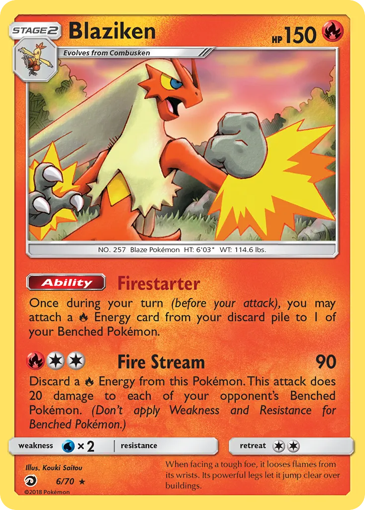 Blaziken - Dragon Majesty