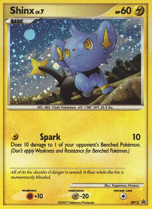 Shinx - DP Black Star Promos