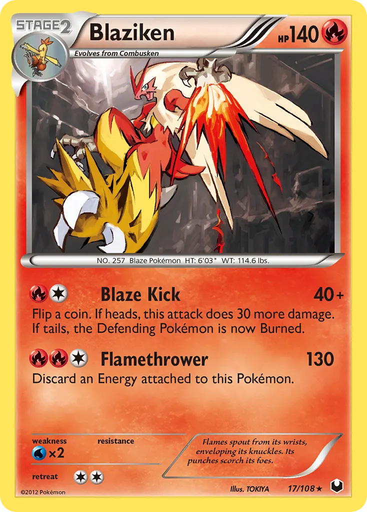 Blaziken - Dark Explorers
