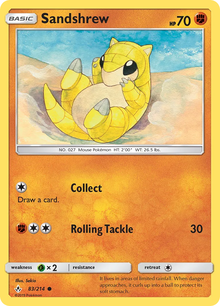 Sandshrew - Unbroken Bonds