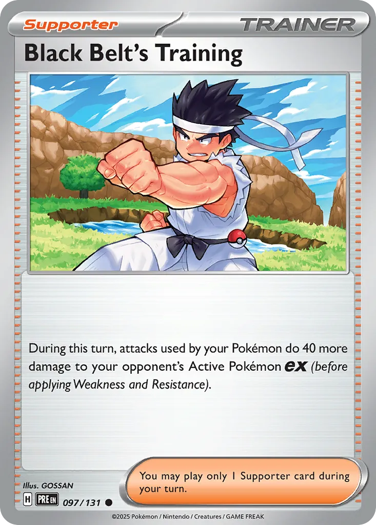 Black Belt's Training - Prismatic Evolutions