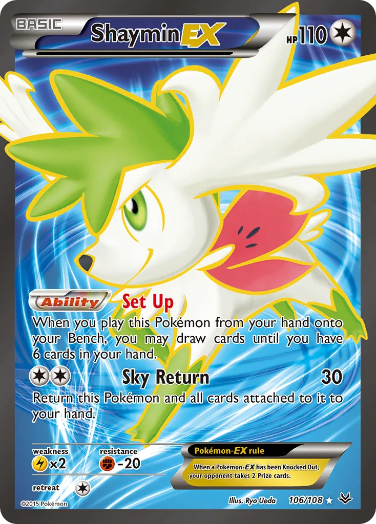 Shaymin-EX - Roaring Skies