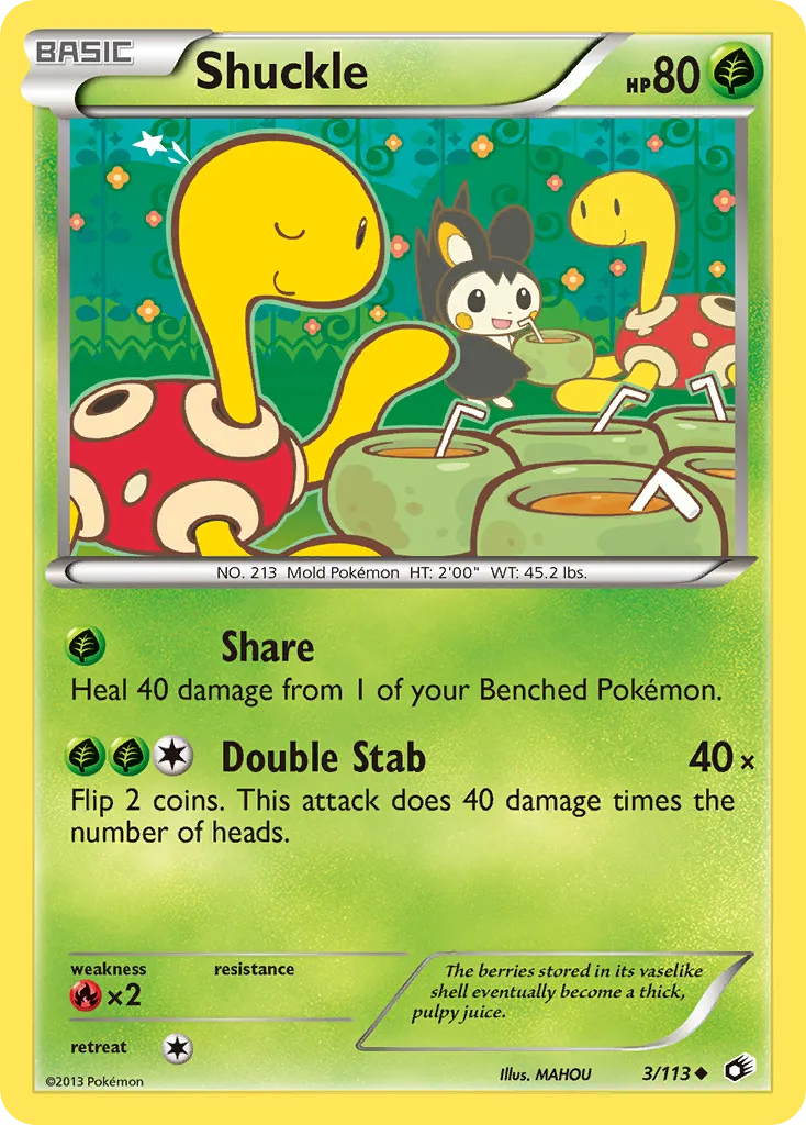 Shuckle - Legendary Treasures