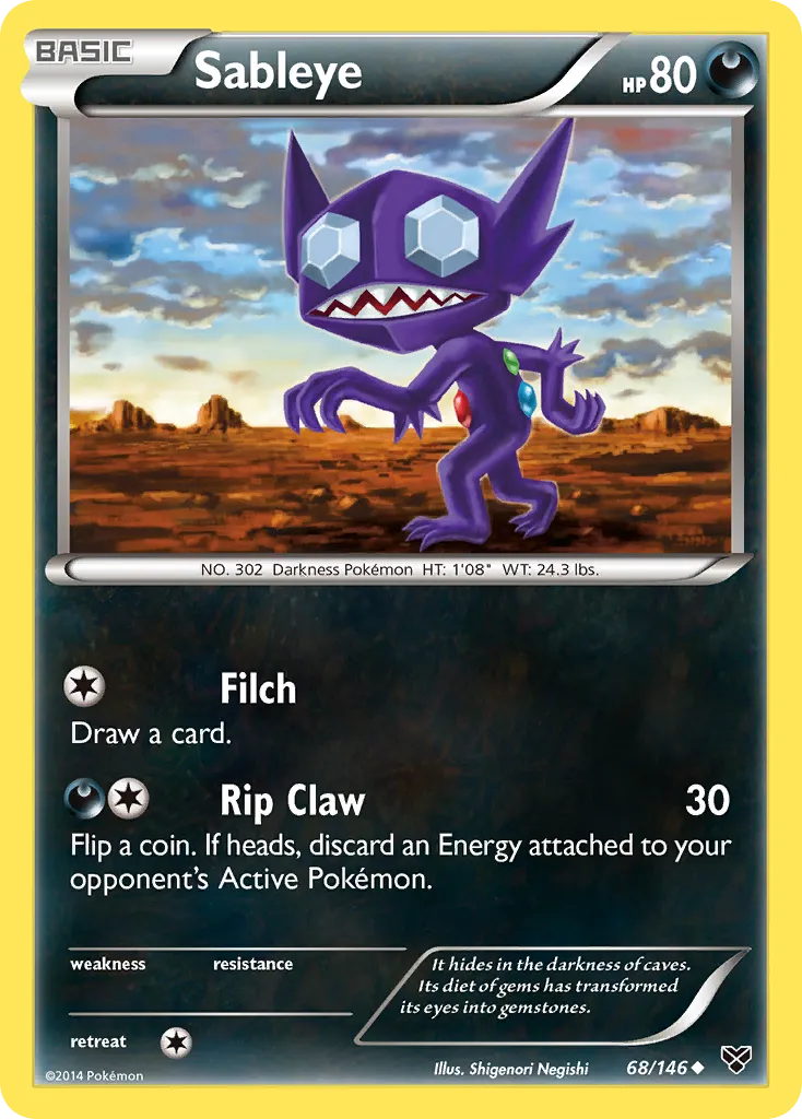 Sableye - XY