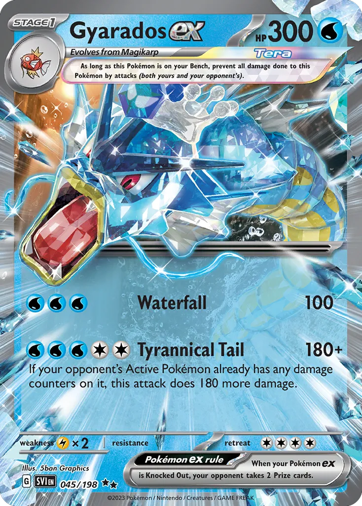 Gyarados ex - Scarlet & Violet