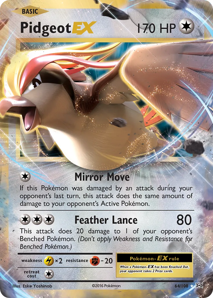 Pidgeot-EX - Evolutions