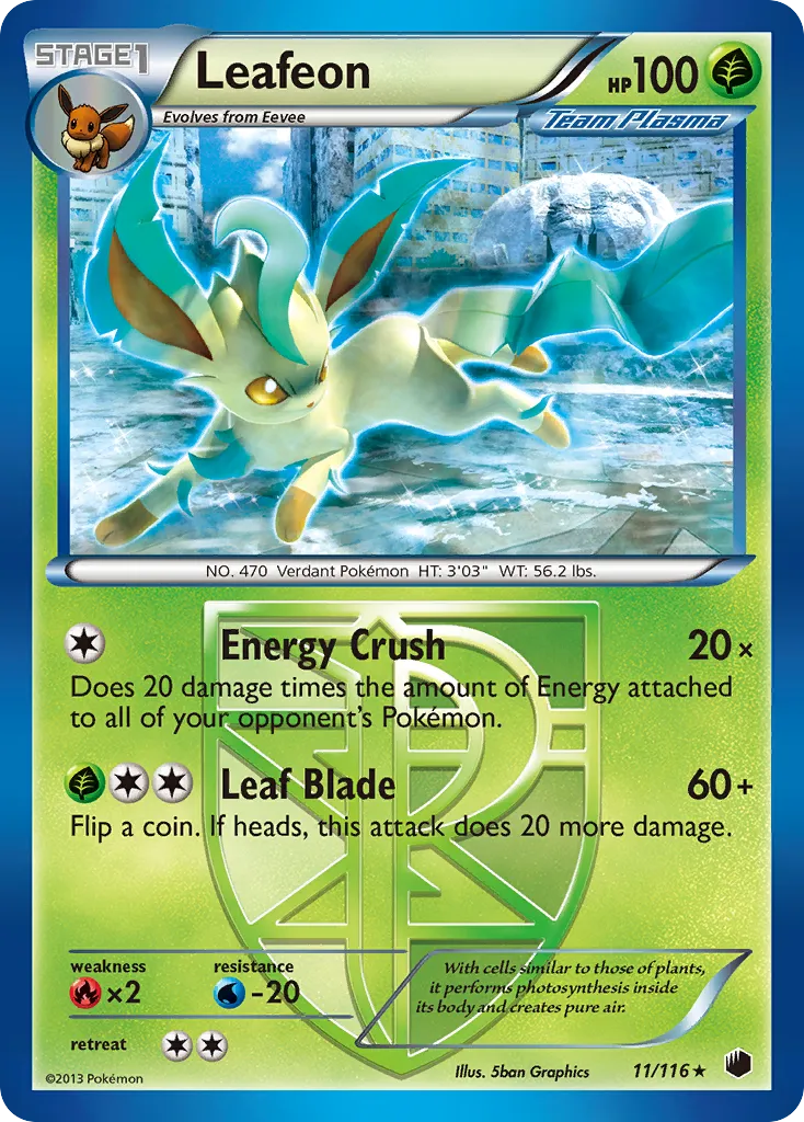 Leafeon - Plasma Freeze