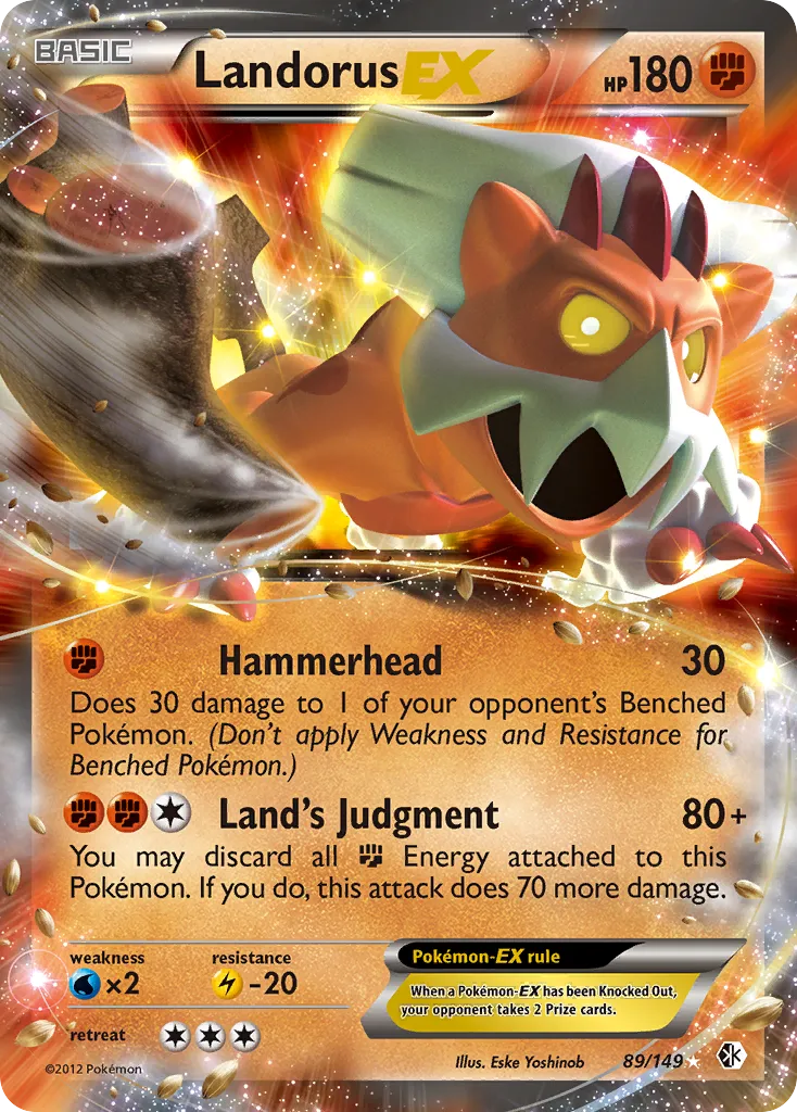 Landorus-EX - Boundaries Crossed