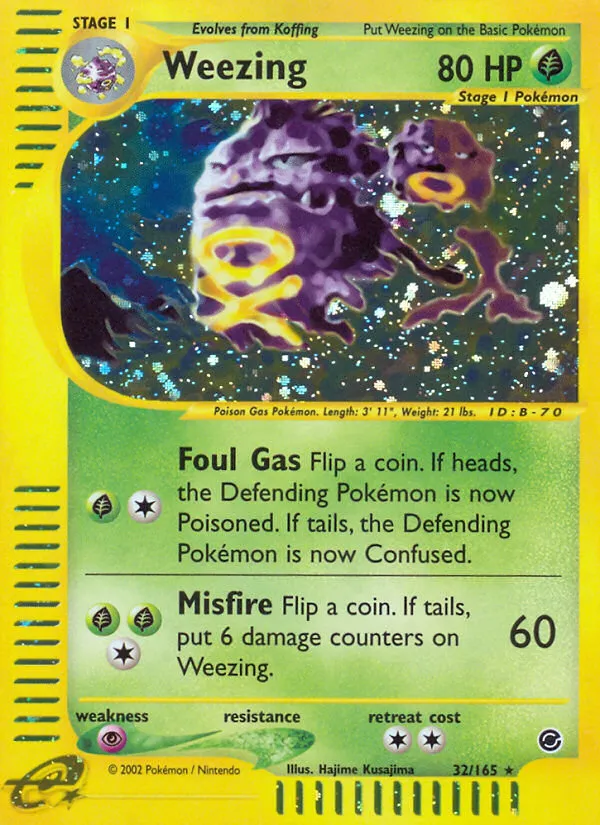 Weezing - Expedition Base Set