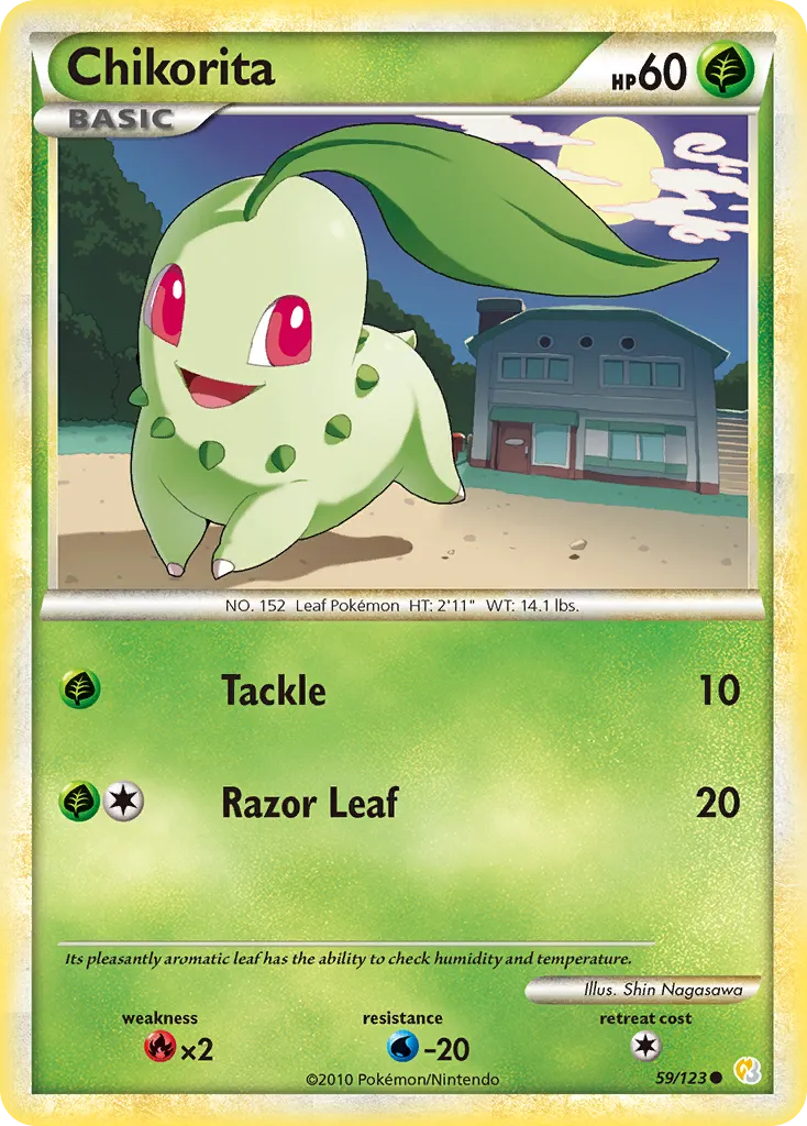 Chikorita - HeartGold & SoulSilver
