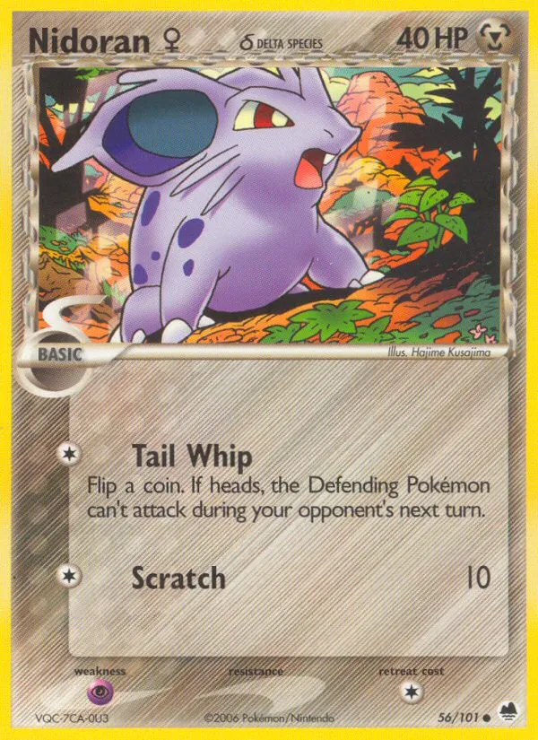 Nidoran ♀ δ - Dragon Frontiers