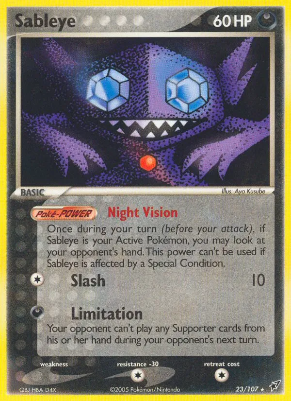 Sableye - Deoxys
