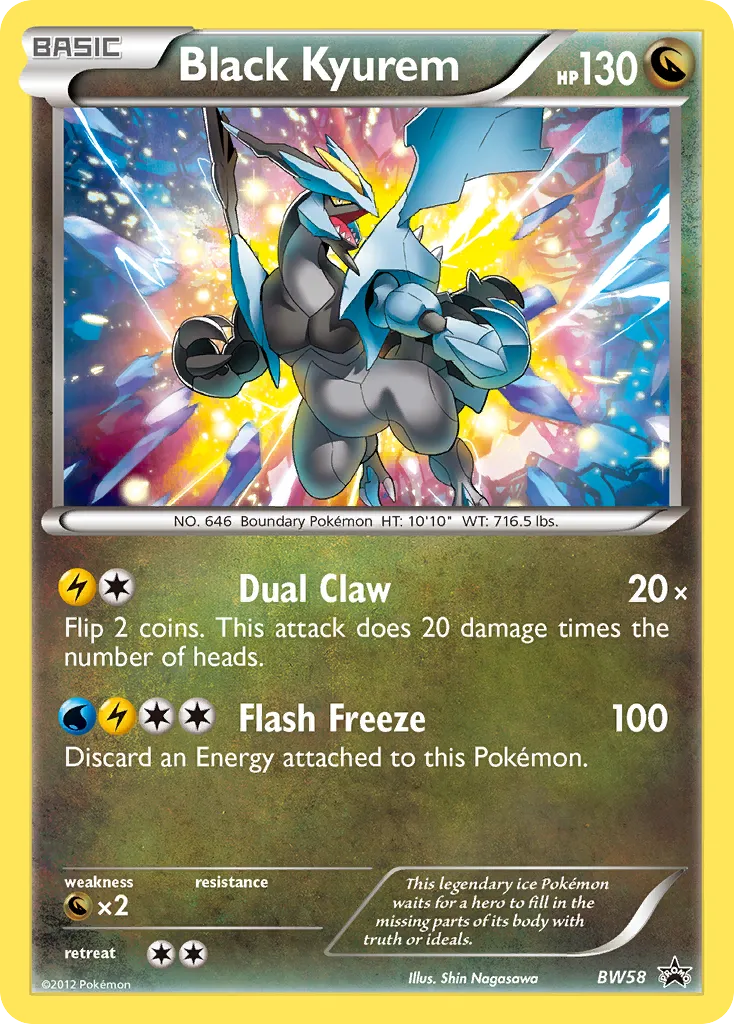 Black Kyurem - BW Black Star Promos