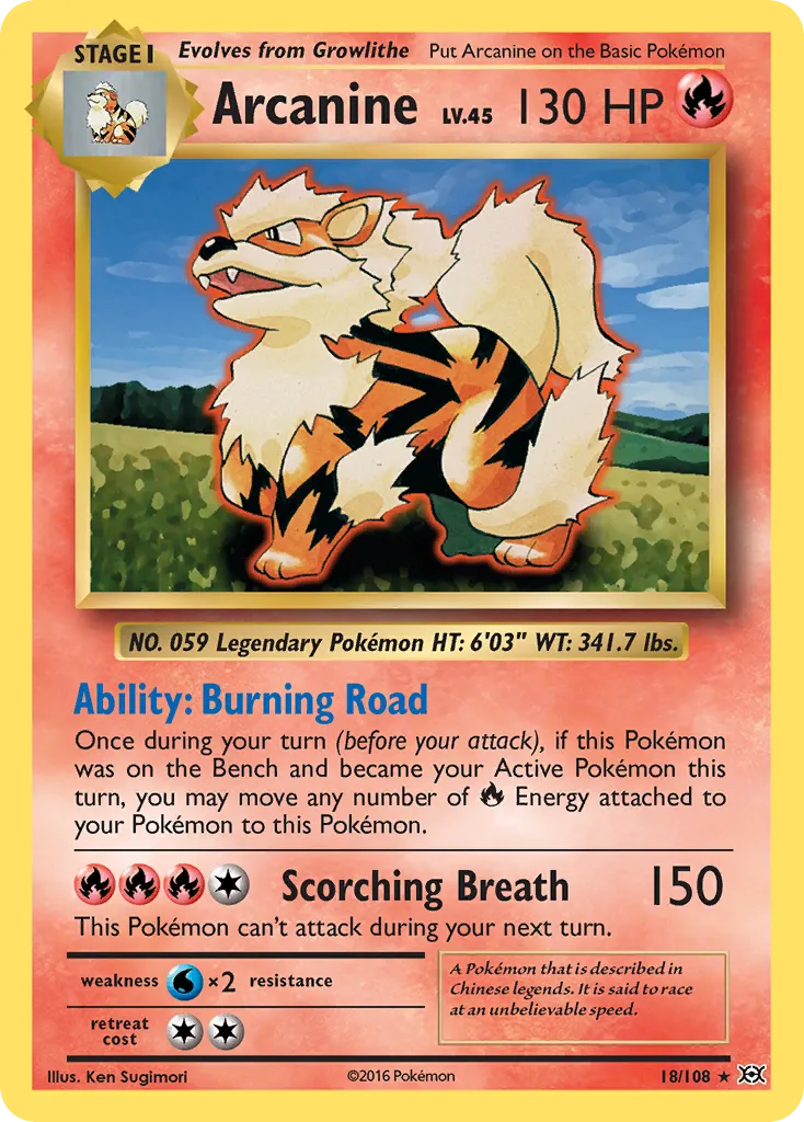 Arcanine - Evolutions