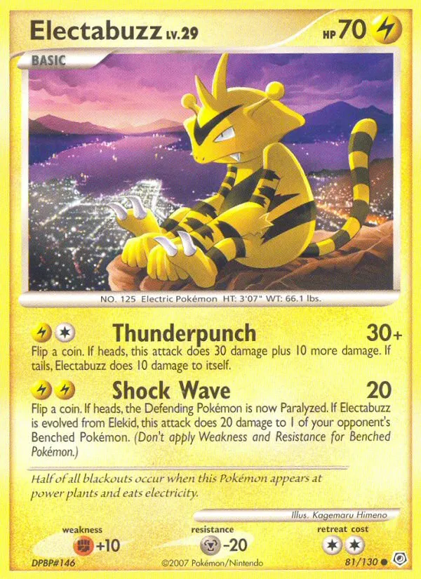 Electabuzz - Diamond & Pearl