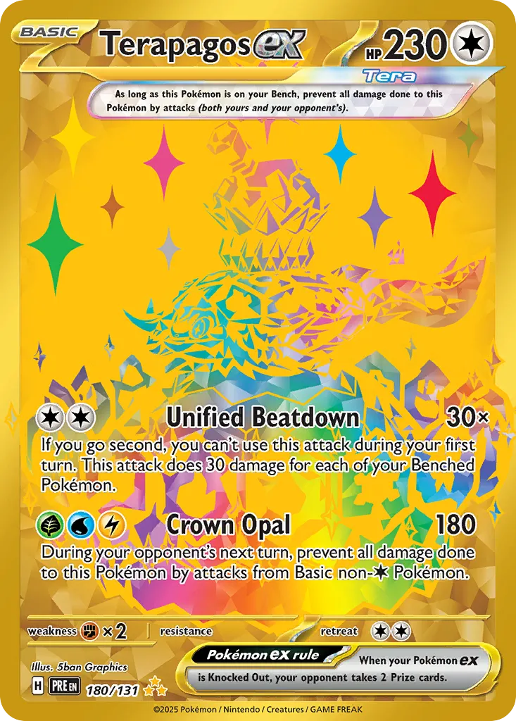 Terapagos ex - Prismatic Evolutions