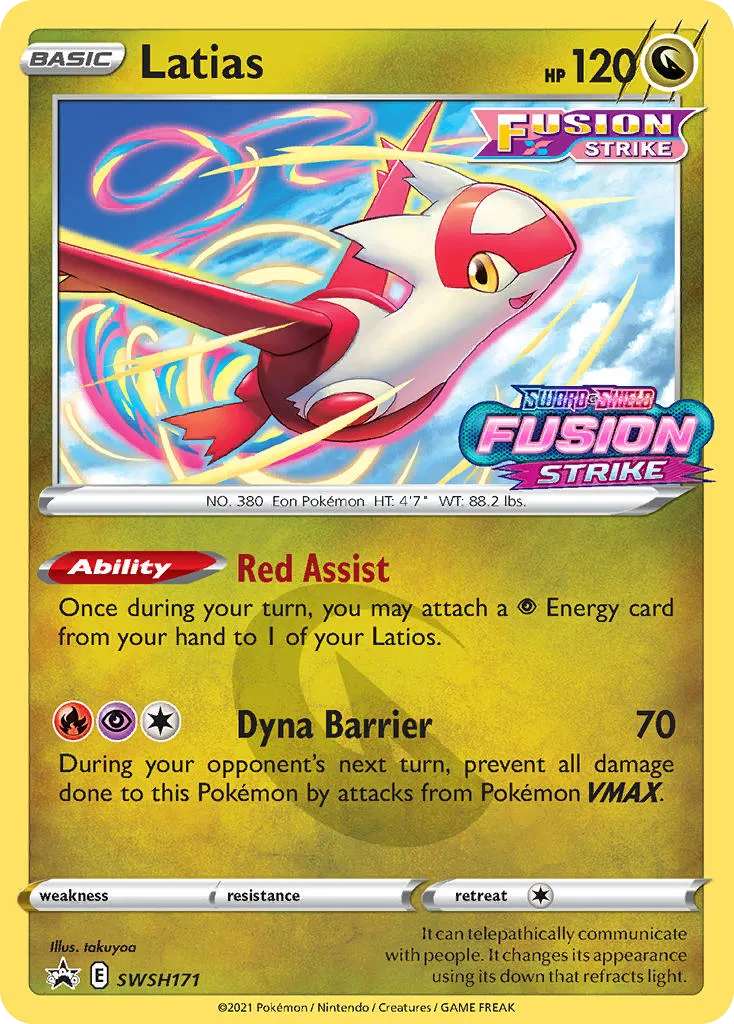 Latias - SWSH Black Star Promos