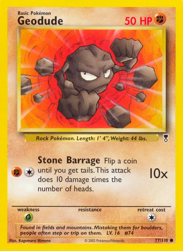 Geodude - Legendary Collection