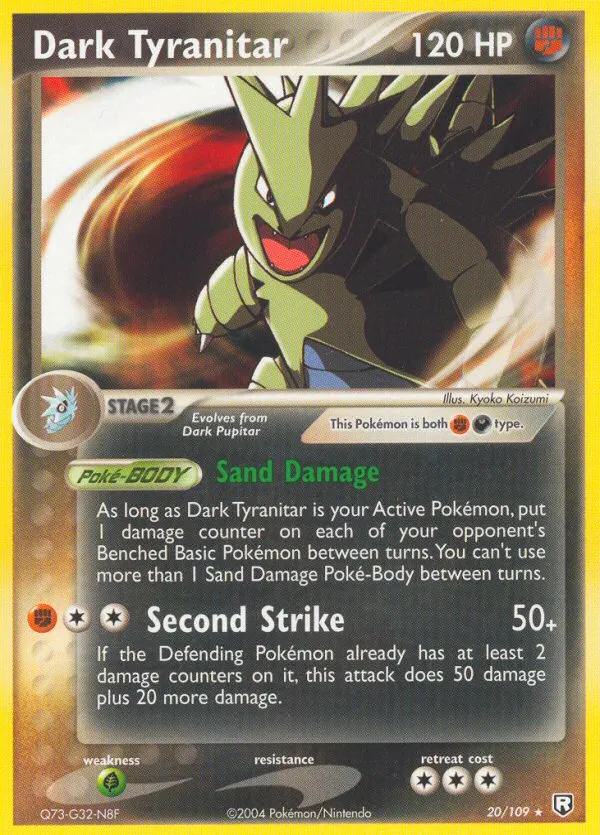 Dark Tyranitar - Team Rocket Returns