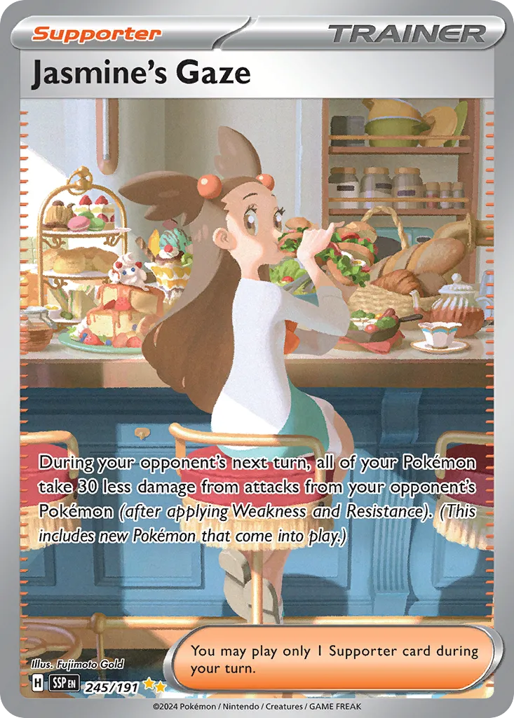 Jasmine's Gaze - Surging Sparks