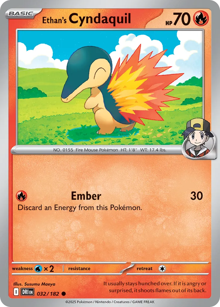 Ethan's Cyndaquil - Destined Rivals