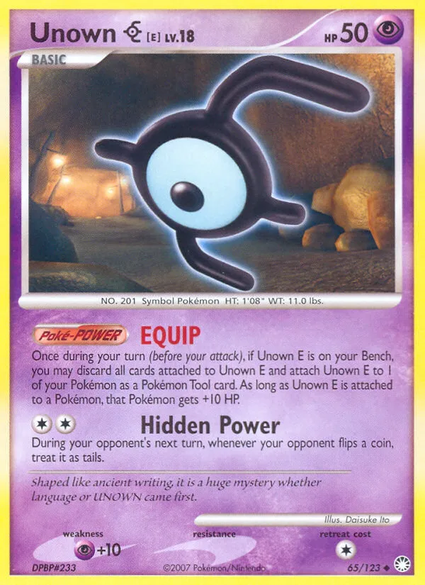 Unown [E] - Mysterious Treasures