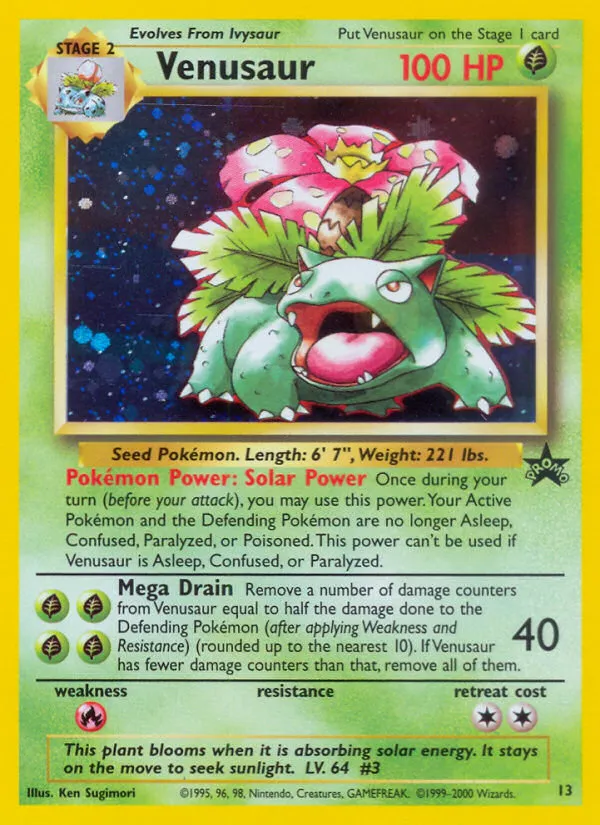 Venusaur - Wizards Black Star Promos
