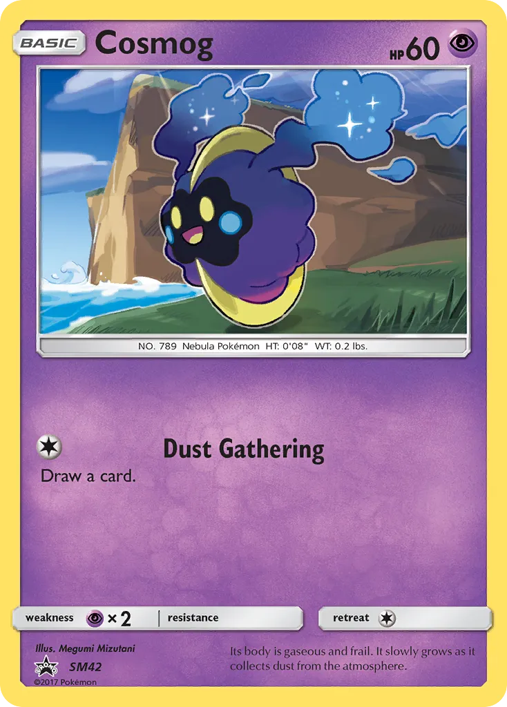 Cosmog - SM Black Star Promos