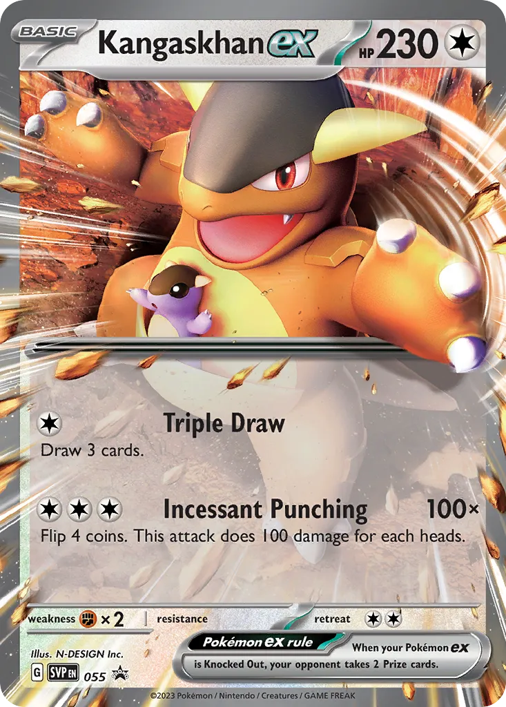 Kangaskhan ex - Scarlet & Violet Black Star Promos