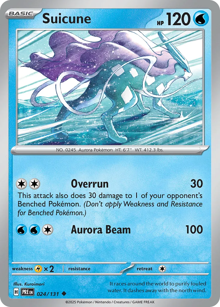 Suicune - Prismatic Evolutions