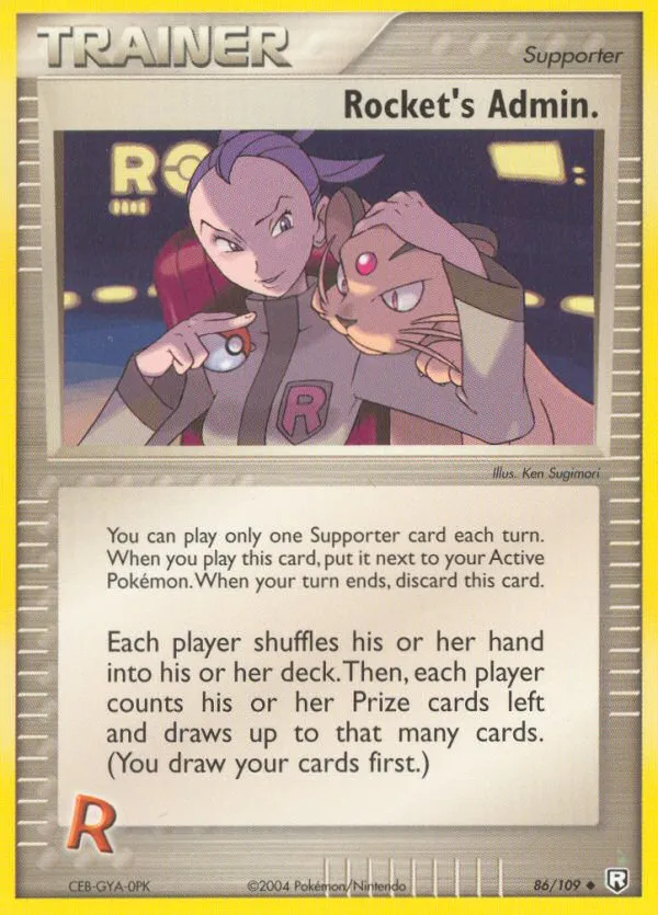 Rocket's Admin. - Team Rocket Returns